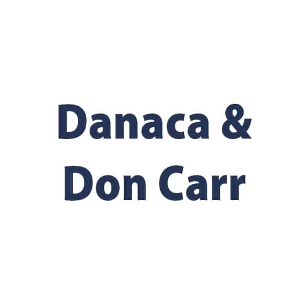 RJAC Sponsor Danaca & Don Carr