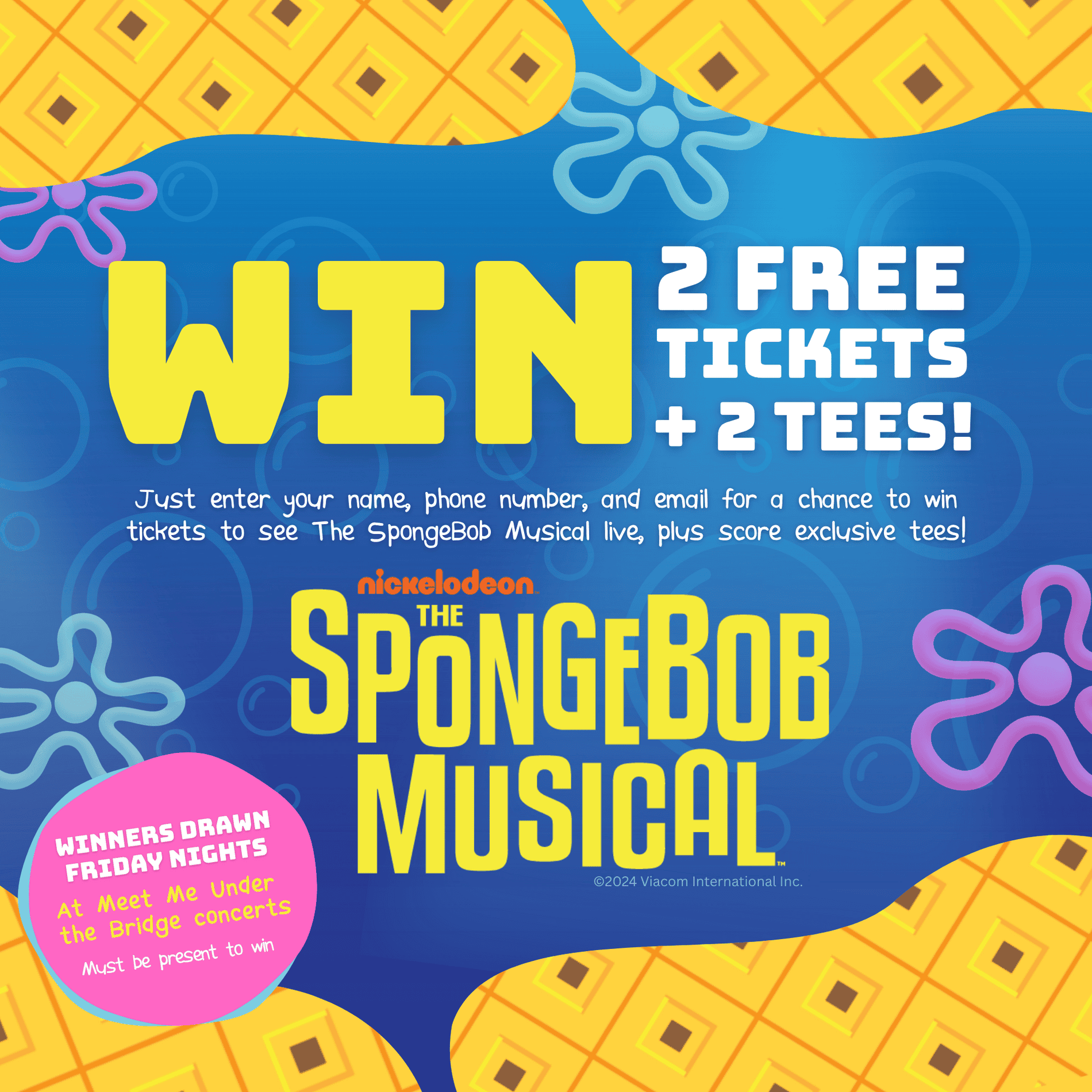 Spongebob Sweepstakes Banner 2000 X 2000 Px Spongebob Sweepstakes Banner 2000 X 2000 Px 1